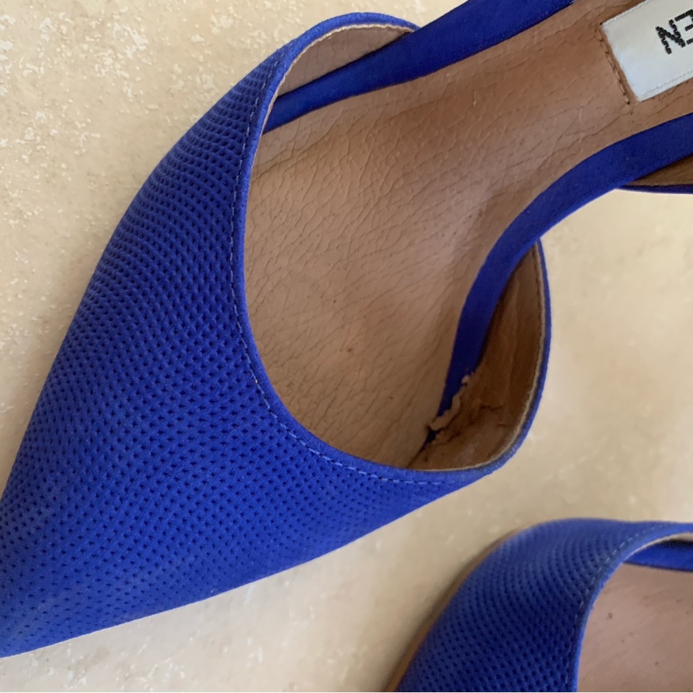 Steve Madden Royal Blue Heels | Size 7 | Wedding / Prom / Something Blue - Picture 3 of 5